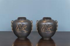  Boch Fr res Keramis Co Charles Catteau Art Deco Vases by Boch Freres Keramis Belgium - 3083087