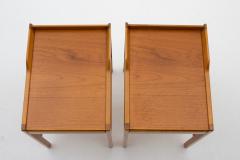  Bodafors Scandinavian Midcentury Bedside Tables by Bertil Fridhagen for Bodafors 1960s - 1195785