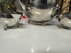  Bodum Carsten Jorgensen for Bodum Stainless Steel and Brass Ball Tea Set 3 pcs  - 4438118