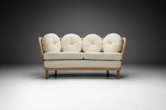  Boman OY Nordic Modern Two Seater Sofa by Oy Boman Ab Finland 1940s - 4252359
