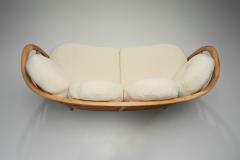  Boman OY Nordic Modern Two Seater Sofa by Oy Boman Ab Finland 1940s - 4252364