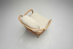  Boman OY Nordic Modern Upholstered Armchair by Oy Boman Ab Finland 1940s - 4253528