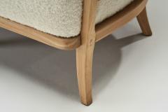  Boman OY Nordic Modern Upholstered Armchair by Oy Boman Ab Finland 1940s - 4253533