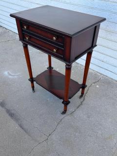  Bombay Furniture Co Mahogany Single Drawer End Table by Bombay Furniture - 4323162