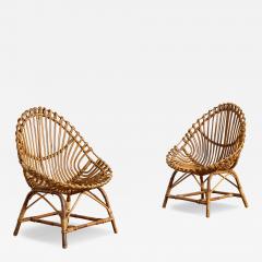  Bonacina Bamboo Chairs attributed to Bonacina - 4447213