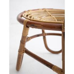  Bonacina Bonacina Rattan High Back Chairs a Pair - 4005297