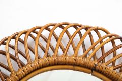  Bonacina Circular Bamboo Bonacina Wall Mirror - 2479634