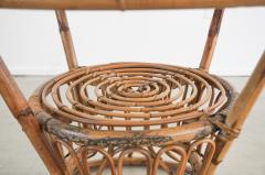  Bonacina ITALIAN RATTAN TABLE - 1964867