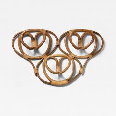  Bonacina Italian 60s Wicker Coat Rack - 4801371