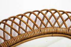  Bonacina Oval Bamboo Bonacina Wall Mirror - 2479640