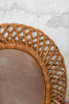  Bonacina Oval rattan mirror Franco Albini for Bonacina 1960 - 3723106