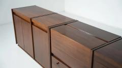  Borsani Tecno Mid Century Modern Wooden Sideboard Tecno Borsani Italy 1960s - 4516223