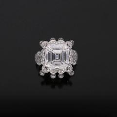  Boucheron Boucheron Laperouse 8 03 Carat Emerald Cut G VS1 GIA Certified Diamond Ring - 3510051