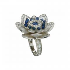  Boucheron Boucheron Paris Large Nymph a Flower Ring - 695415