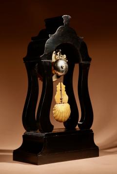  Boulle Mantel Clock In The portico Clock Style French Circa 1870  - 3503570