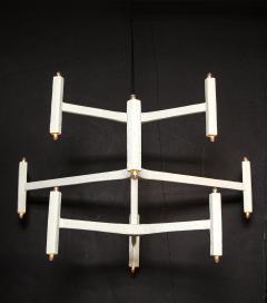  Bourgeois Boheme Atelier 9 arm Geometric Plaster Chandelier Nation Chandelier - 4748855