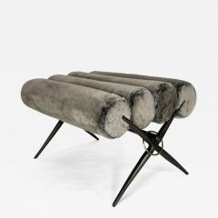  Bourgeois Boheme Atelier Bel Air Bench Faux Fur - 1393074