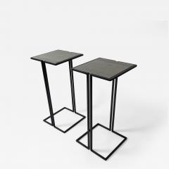  Bourgeois Boheme Atelier Pair of Nantes Side Tables Model B  - 1360105