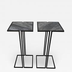  Bourgeois Boheme Atelier Pair of Nantes Side Tables Model C - 1451553