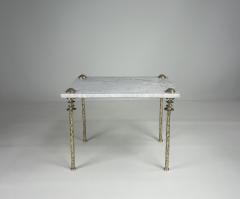  Bourgeois Boheme Atelier Pair of Sorgue Side Tables Gold Bronze - 4261044