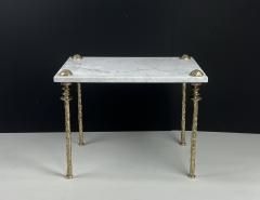  Bourgeois Boheme Atelier Pair of Sorgue Side Tables Gold Bronze - 4261047