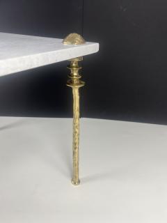  Bourgeois Boheme Atelier Pair of Sorgue Side Tables Gold Bronze - 4261050