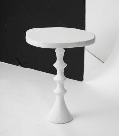  Bourgeois Boheme Atelier Pair of St Paul Plaster Side Tables - 2425349