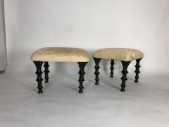  Bourgeois Boheme Atelier Pair of St Paul Stools By Bourgeois Boheme Atelier - 745679