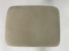  Bourgeois Boheme Atelier Pair of St Paul Stools Green Tea Suede Cushions - 1337233