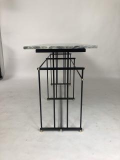  Bourgeois Boheme Atelier Plaissance Table Crystalized Marble Top - 1119391