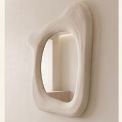  Bourgeois Boheme Atelier Plaster of Paris Nuage Mirror 2 by Bourgeois Boheme Atelier - 4749340