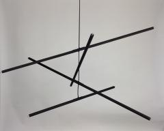  Bourgeois Boheme Atelier Pyramide Chandelier Matte Black Finish - 1084310