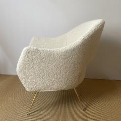  Bourgeois Boheme Atelier Single Briance Chair in Cream Boucle - 2554305