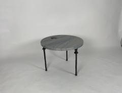  Bourgeois Boheme Atelier Sorgue Table Round with Bronze legs - 1359129