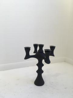  Bourgeois Boheme Atelier St Paul Candelabra Matte Black Finish - 1150462