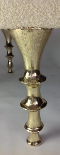  Bourgeois Boheme Atelier St Paul Ottoman Gold Bronze - 1027454