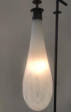  Bourgeois Boheme Atelier Vendome Floor Lamp White Fret Glass Drop - 1030255
