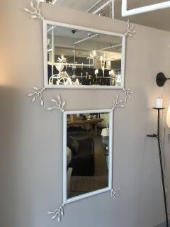  Bourgeois Boheme Atelier Vincennes Mirror White Plaster Finish - 3220588