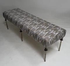  Bourgeois Boheme Atelier White Bronze Organic style bench Sorgue Bench White Bronze - 4820405