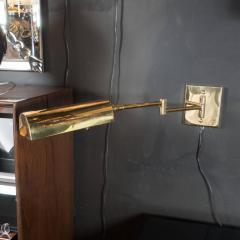  Boyd Lighting Co Mid Century Modernist Swing Arm Brass Sconces by Boyd Lighting - 1539901