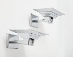 Boyd Lighting Co Polished Chrome Minimalist Sconces by Boyd Lighting 2 Pairs Available  - 1006127
