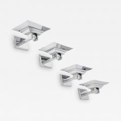  Boyd Lighting Co Polished Chrome Minimalist Sconces by Boyd Lighting 2 Pairs Available  - 1006749