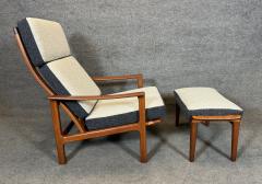  Br derna Anderssons Vintage Danish Mid Century Teak Lounge Chair and Ottoman by Broderna Andersson - 3347248