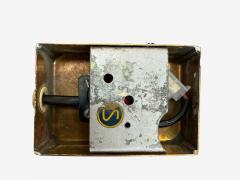  Br derna Malmstr ms Metallvarufabrik Malm Metallvarufabrik Glass Patinated Brass Wall Sconces Sweden 1960s - 4123078