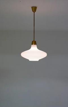  Br derna Malmstr ms Metallvarufabrik Swedish Modern Pendant Brass and Glass by Br derna Malmstr m - 3616373