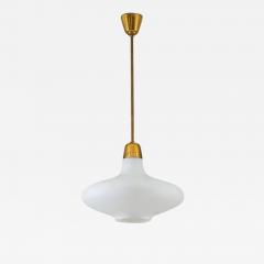  Br derna Malmstr ms Metallvarufabrik Swedish Modern Pendant Brass and Glass by Br derna Malmstr m - 3617894