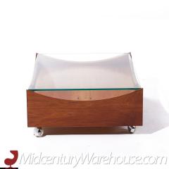  Bramin M bler Bramin Mobler Mid Century Danish Rosewood and Glass Coffee Table - 3694319