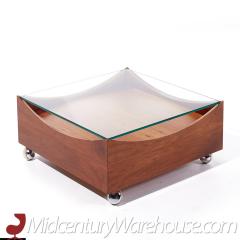  Bramin M bler Bramin Mobler Mid Century Danish Rosewood and Glass Coffee Table - 3694321