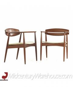  Bramin M bler John Sylvester J rgen Matz for Bramin Mobler Rosewood Arm Chairs Pair - 3117744