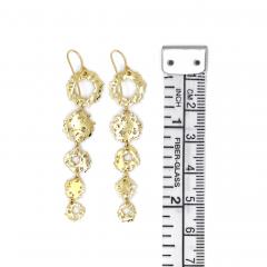  Branch Fine Jewelry Brilliant White Diamond Galaxy Yellow Gold Dangle Drop Earrings Branch 2022 - 4703108